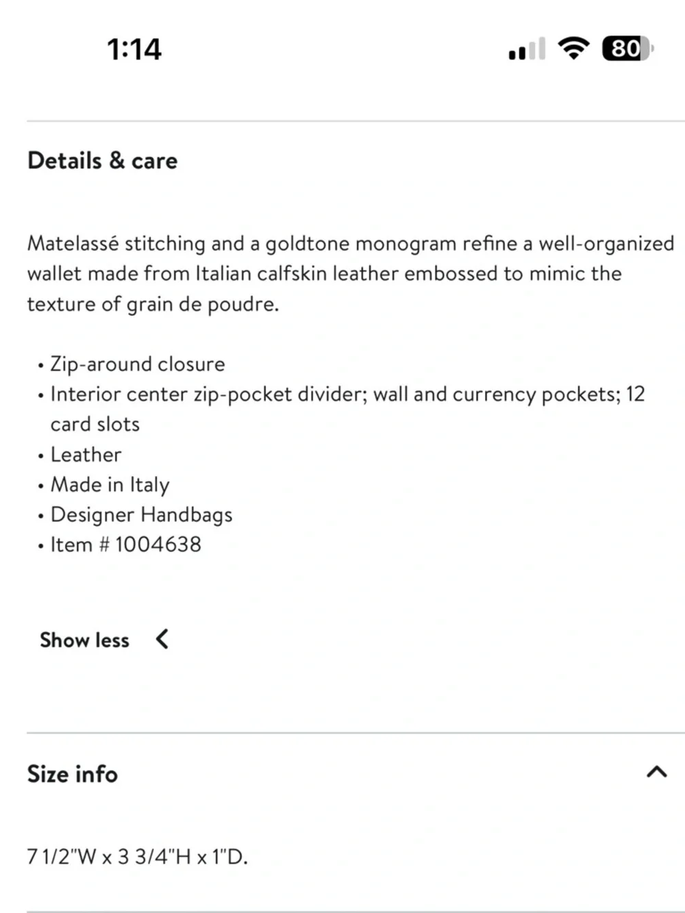 Saint Laurent Black Monogram Quilted Zip Wallet with Gold YSL - Picture 14 of 14